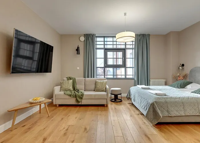 Maszynownia By Browar Hevelius Appartamento Danzica